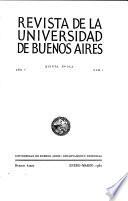 Revista de la Universidad de Buenos Aires