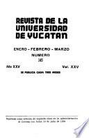 Revista de la Universidad de Yucatán