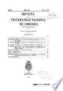 Revista de la Universidad Nacional de Cordoba