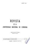 Revista de la Universidad Nacional de Cordoba