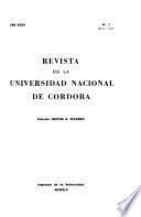 Revista de la Universidad Nacional de Córdoba