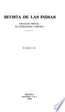 Revista de las Indias