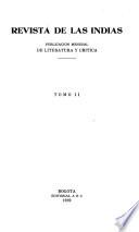 Revista de las Indias ...
