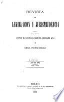Revista de legislación y jurisprudencia