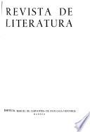 Revista de literatura