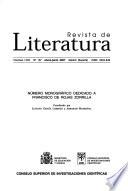 Revista de literatura
