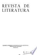 Revista de literatura