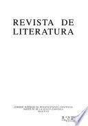 Revista de literatura