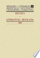 Revista de literatura mexicana, 1940