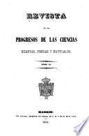 Revista de los progresos de las ciencias exactas, físicas y naturales