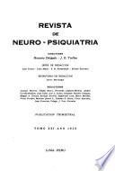 Revista de neuro-psiquiatría