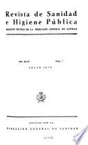 Revista de sanidad e higiene pública