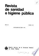 Revista de sanidad e higiene pública