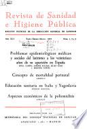 Revista de sanidad e higiene pública