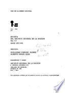 Revista del Archivo General de la Nación