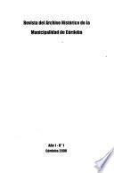Revista del Archivo Histórico de la Municipalidad de Córdoba