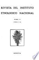Revista del Instituto Etnológico Nacional