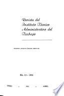 Revista del Instituto Técnico Administrativo del Trabajo