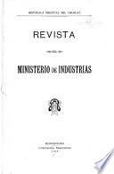 Revista del Ministerio de Industrias