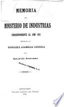 Revista del Ministerio de Industrias