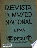 Revista del Museo Nacional