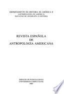 Revista española de antropología americana