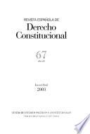 Revista española de derecho constitucional