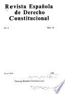 Revista española de derecho constitucional