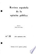 Revista española de la opinión pública