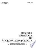 Revista española de micropaleontología