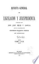 Revista general de legislación y jurisprudencia