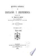 Revista general de legislación y jurisprudencia