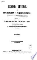 Revista general de legislación y jurisprudencia
