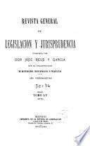 Revista general de legislación y jurisprudencia