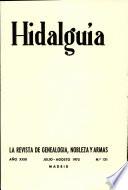 Revista Hidalguía número 131. Año 1975
