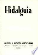 Revista Hidalguía número 133. Año 1975
