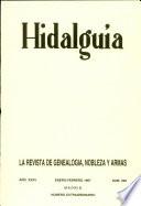 Revista Hidalguía número 200. Año 1987