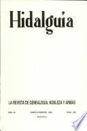 Revista Hidalguía número 230. Año 1992