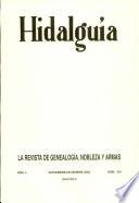 Revista Hidalguía número 301. Año 2003