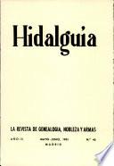 Revista Hidalguía número 46. Año 1961