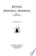 Revista hispánica moderna