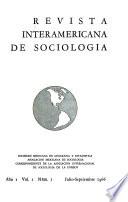 Revista interamericana de sociologia
