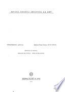 Revista jurídica argentina La Ley.
