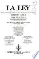 Revista jurídica espanõla de doctrina, jurisprudencia y bibliografía