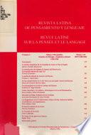 Revista latina de pensamiento y lenguaje