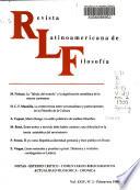 Revista latinoamericana de filosofía