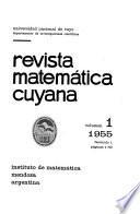 Revista matemática cuyana