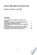 Revista Matemática Iberoamericana