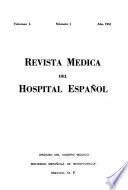 Revista médica del Hospital Español
