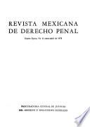 Revista mexicana de derecho penal